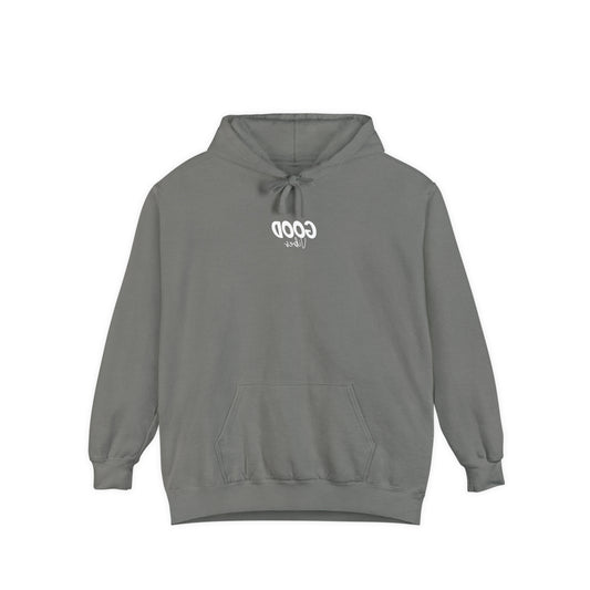 Good Vibes Garment-Dyed Hoodie