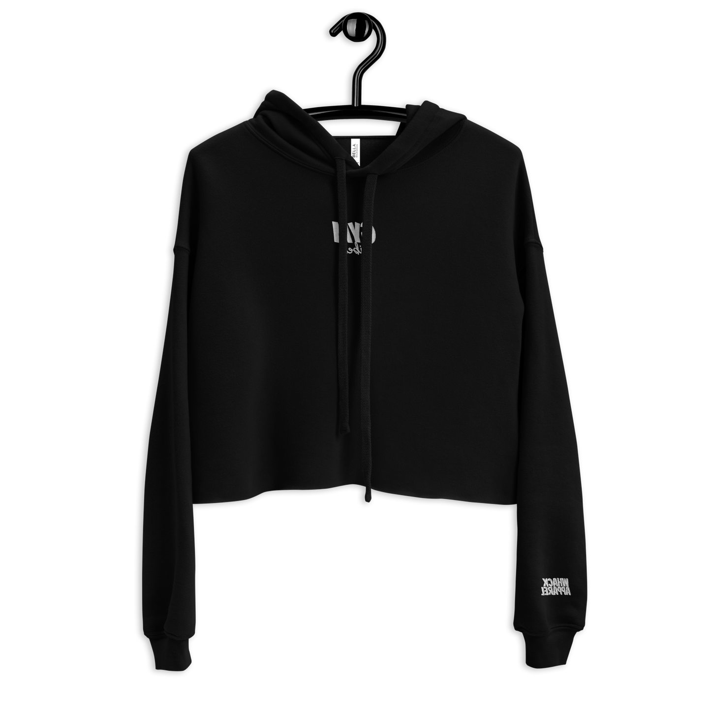 Gym Vibes Crop Hoodie